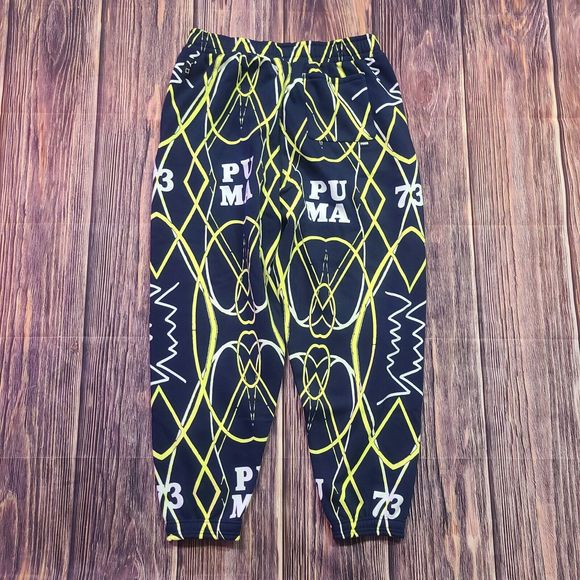 Puma Pants Mens Size XL Run It Back Printed Basketball Pants Dark Blue 536479-01 - Picture 11 of 14